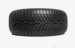 黑色汽车用品倒了的冬季胎轮胎橡素材