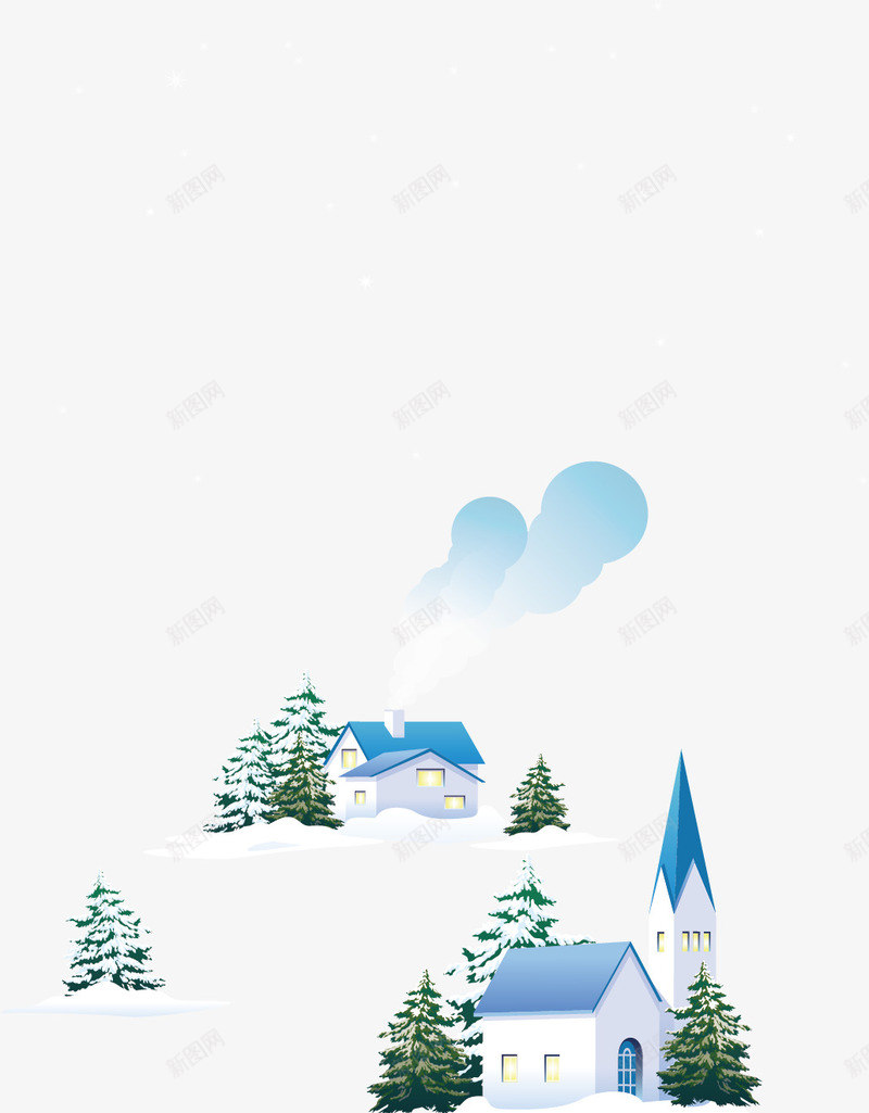 松树大雪png免抠素材_88icon https://88icon.com 大雪 松树 矢量雪域 矢量雪域素材 雪域 雪域素材