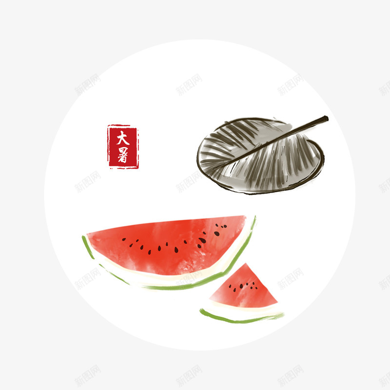 冬至十二节气元素png免抠素材_88icon https://88icon.com 元素 免扣 冬至 大暑