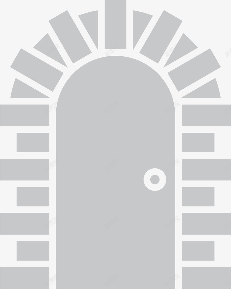 门洞精雕png免抠素材_88icon https://88icon.com 灰度图 精细雕刻 精雕灰度图 艺术品 门洞 雕塑