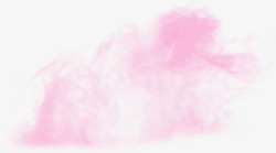 粉红色烟雾素材