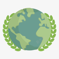 世界环境日绿化插画矢量图素材
