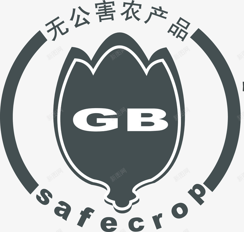 食品安全标志矢量图ai免抠素材_88icon https://88icon.com 创意食品安全标志 无公害农产品 标志设计模板 食品安全标志 矢量图