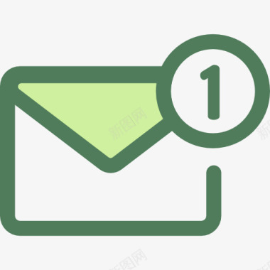 短信消息电子邮件图标图标
