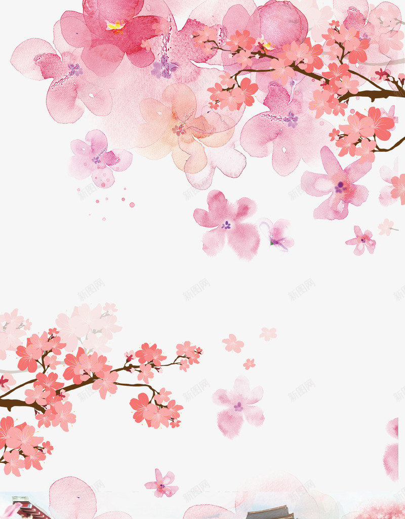 母亲节粉色清新花朵背景psd免抠素材_88icon https://88icon.com 感恩 母亲节 母亲节邀请函 母爱 清新 温馨 礼物 简约 粉色 花朵