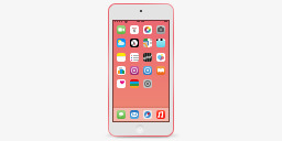 苹果iPod粉红产品触摸苹果产品图标图标