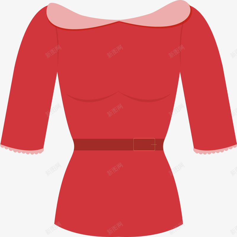 红色上衣女装png免抠素材_88icon https://88icon.com png冬衣 上衣 冬衣 女装 女装上衣 女装红色 矢量冬衣 红色女装