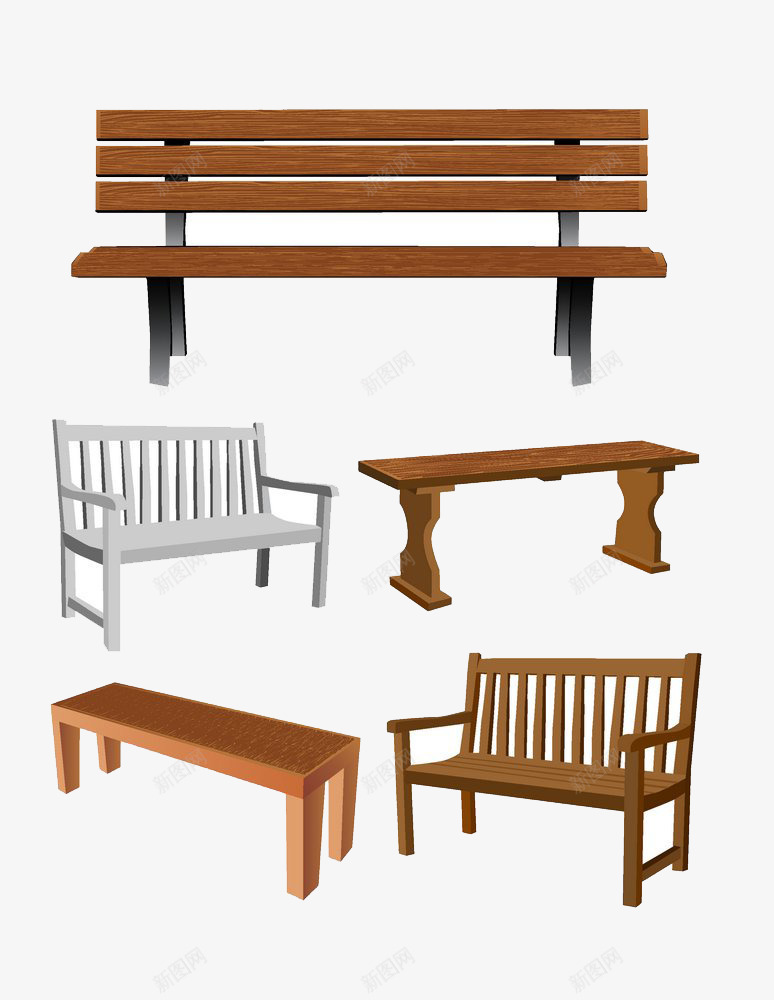 木椅子长凳png免抠素材_88icon https://88icon.com 木椅子 椅子 矢量素材 长凳