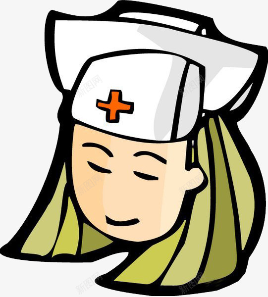 女护士护理png免抠素材_88icon https://88icon.com png素材图片 护士 护士节 护理 病人 绿色头发
