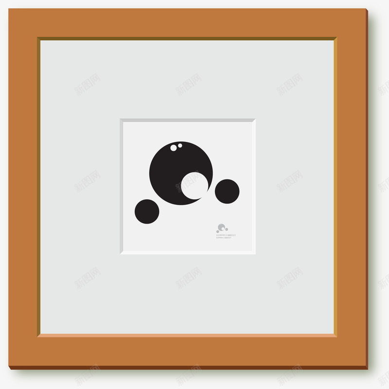 手绘木质画框png免抠素材_88icon https://88icon.com 壁画 手绘画框 挂画 木质画框 画框 画画