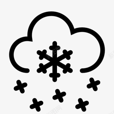 下雪snowicon图标图标