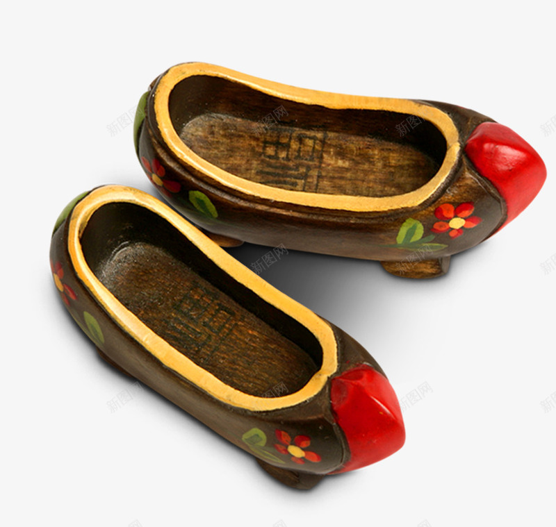 木质虎头鞋png免抠素材_88icon https://88icon.com PNG 免费 免费PNG 童鞋 红色 鞋子