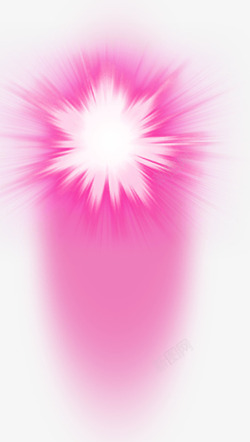 粉色爆裂的光素材