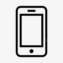 mobile移动手机边框图标高清图片
