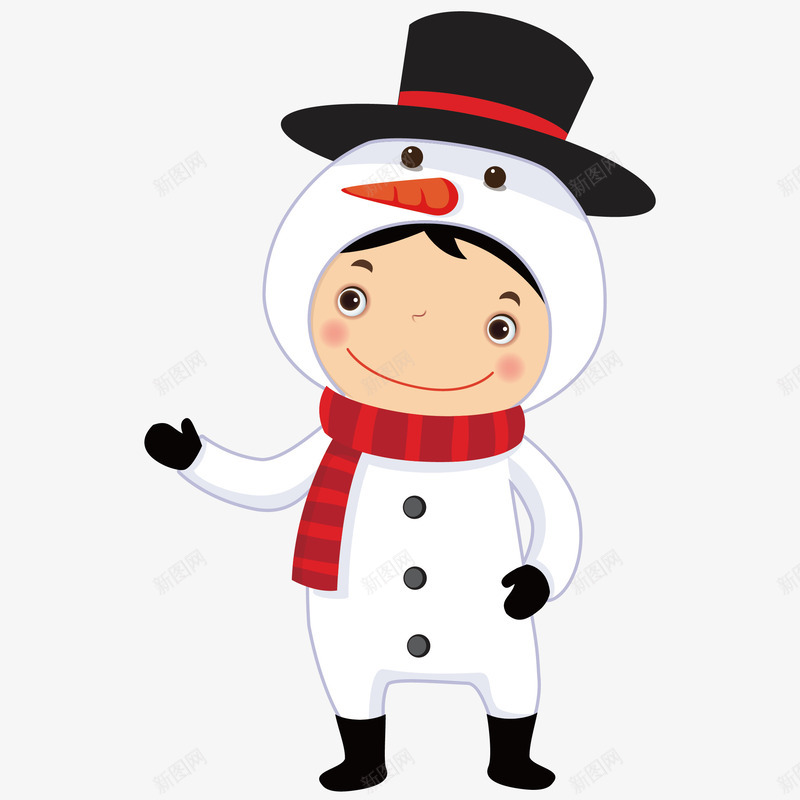 手绘卡通雪人png免抠素材_88icon https://88icon.com 卡通 堆雪人 手绘 手绘卡通雪人 白色 雪人