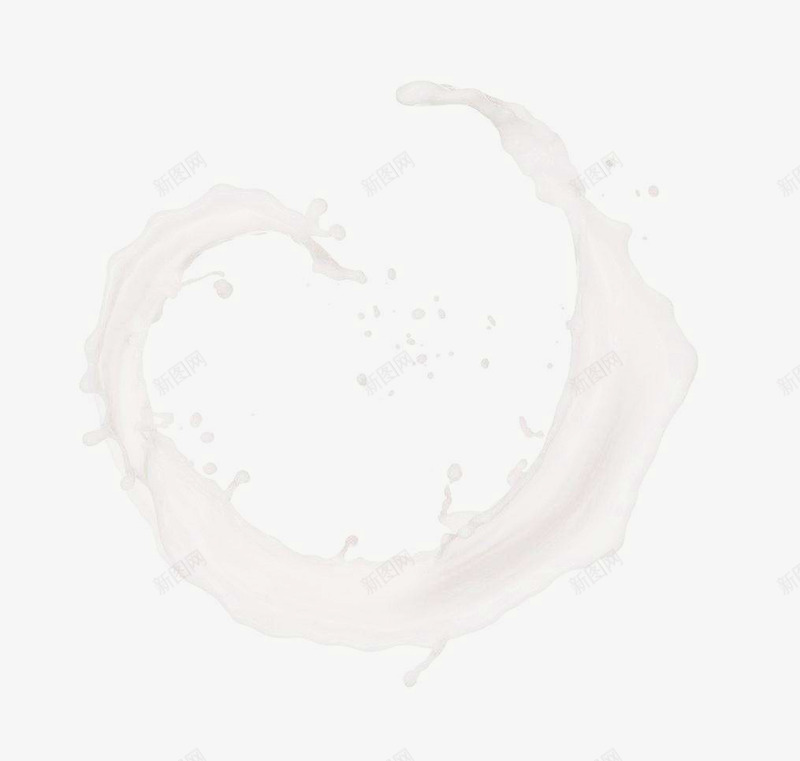牛奶圆圈png免抠素材_88icon https://88icon.com 圆圈 漂浮素材 牛奶 边框素材