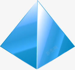 立体三角型彩色立体三角形超清图高清图片