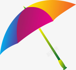 彩色的雨伞素材
