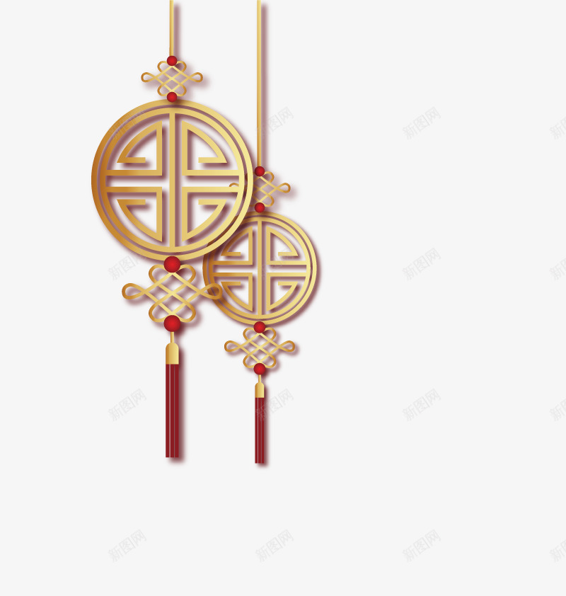 中式玉佩png免抠素材_88icon https://88icon.com 中国结 新年 春节 高清