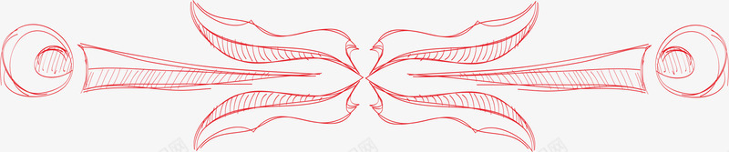 欧式花纹花边线稿png免抠素材_88icon https://88icon.com 手绘 线条 线稿 花纹 花边