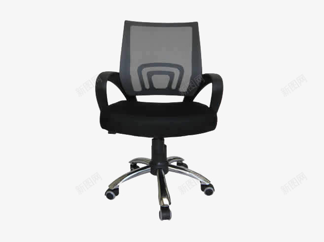黑色办公椅子png免抠素材_88icon https://88icon.com 产品实物 办公椅子 家具 椅子 黑色