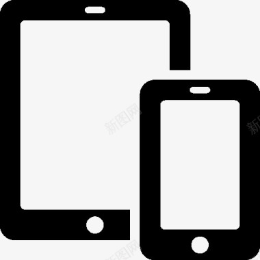 平板智能手机平板电脑图标图标