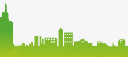 环保城市建设绿色环保城市高清图片