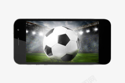 手机放映足球赛素材