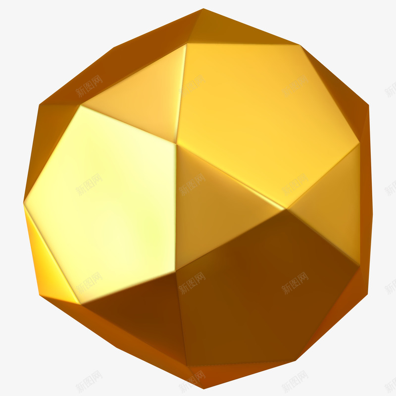 金色漂浮几何体插画矢量图ai免抠素材_88icon https://88icon.com 3D形状 免抠PNG 几何图形 装饰 金色漂浮几何体矢量插画 矢量图