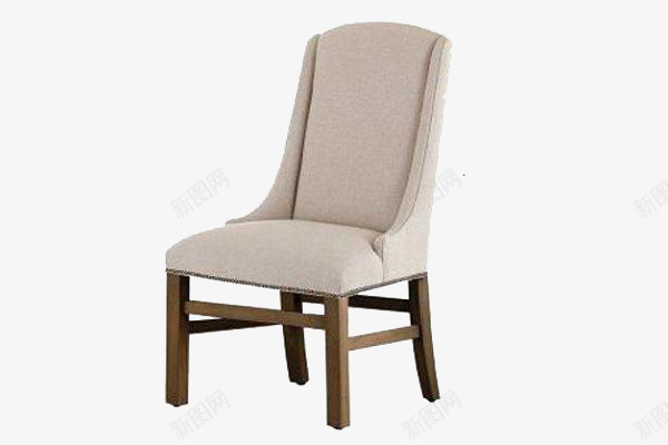 家用书房书桌椅png免抠素材_88icon https://88icon.com 书桌椅 产品实物 办公椅 椅子 白色靠背椅
