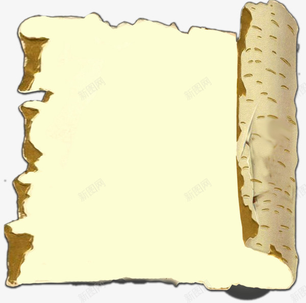 手绘卷纸撕纸效果边缘png免抠素材_88icon https://88icon.com 卷纸 手绘纸张素材 撕纸效果 撕边边缘