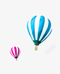 热气球漂浮物热气球高清图片