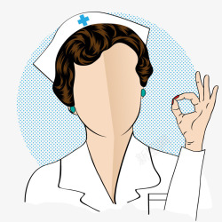 护士服女性护士高清图片
