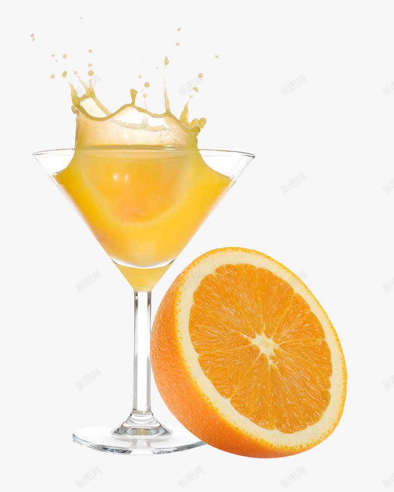 一杯果汁png免抠素材_88icon https://88icon.com 原味果汁 果味饮料 果汁 橙子 橙汁 橙色 玻璃杯 飞溅的果汁 饮品 饮料 鲜榨果汁