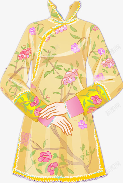 古代服装png免抠素材_88icon https://88icon.com 古代女装 古风 宫服 服装 汉服