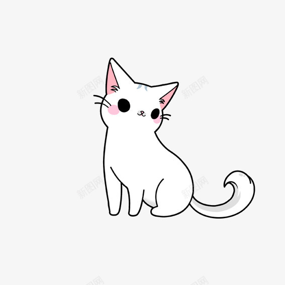 可爱乖巧的小猫咪png免抠素材_88icon https://88icon.com 可爱 小猫 猫 猫咪