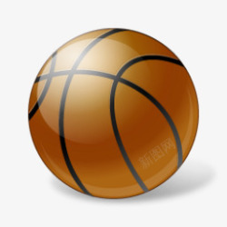 体育运动器材篮球素材