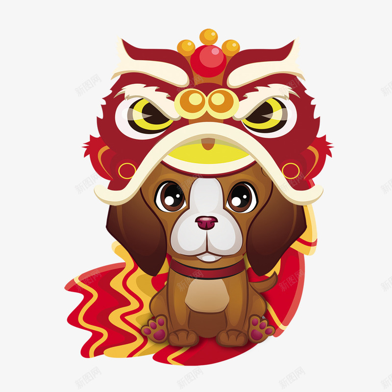 狗年png免抠素材_88icon https://88icon.com 2018年 2018年狗年 吉祥 喜庆 团聚 春节 狗年 狗年大吉 祝福 装饰