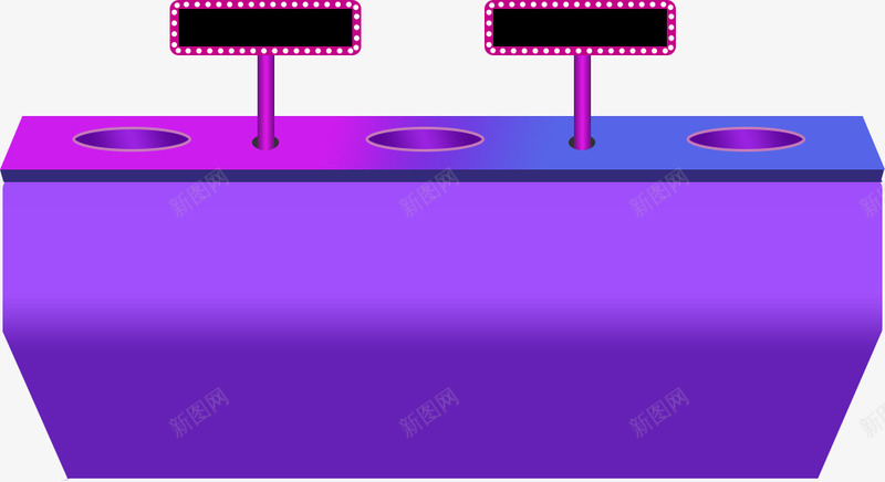 紫色立体平台png免抠素材_88icon https://88icon.com 平台 标签边框 紫色平台 紫色立体平台 紫色边框