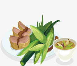 日式年夜饭日式菜肴高清图片