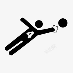 人物线图剪影素材