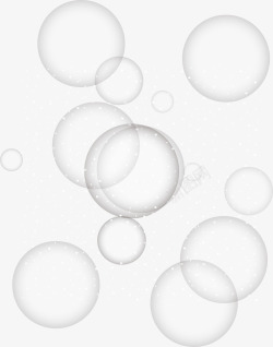 白点背景梦幻泡泡效果元素高清图片