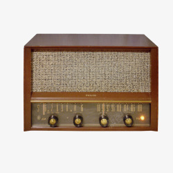 木质收音机木质旧式收音机高清图片
