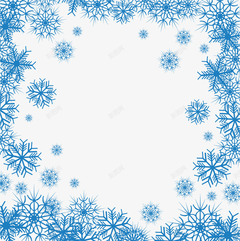 蓝色雪花大雪png免抠素材_88icon https://88icon.com png大雪 下大雪 大雪素材 矢量大雪 矢量大雪素材 蓝色雪花