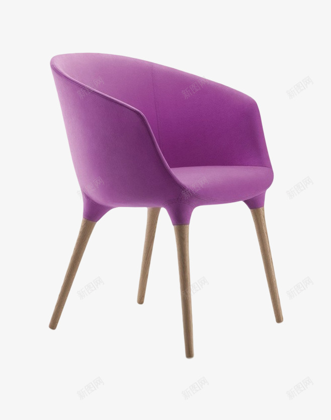长腿椅子png免抠素材_88icon https://88icon.com 3D 产品 家具 建模 紫色 验货