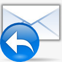邮件回复信封消息电子邮件信响应图标图标