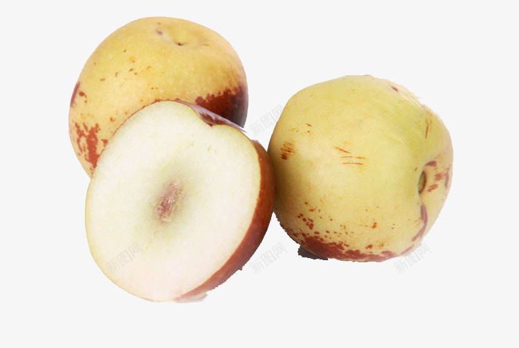割开冬枣png免抠素材_88icon https://88icon.com 产品实物 冬枣 宣传 宣传素材
