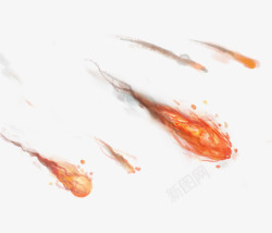 火花漂浮漂浮的火焰高清图片