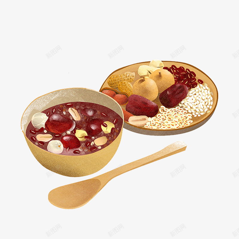 腊八粥的食材材料png免抠素材_88icon https://88icon.com 五谷杂粮 传统节日 美食 腊八粥 腊八节 营养 食物