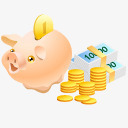 钱猪现金硬币储蓄罐安全货币钱png免抠素材_88icon https://88icon.com bank cash coin currency money pig piggy safe 储蓄罐 安全 猪 现金 硬币 货币 钱